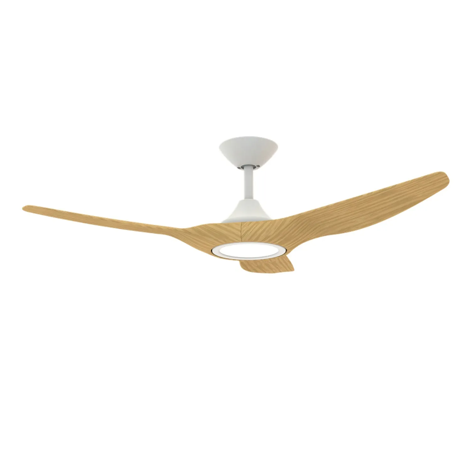 48" Strike Dc Ceiling Fan White, Black, Walnut, Oak 6013X Domus Lighting