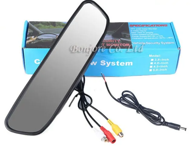 5"Monitor 8 IR Dynamic trajectory Rear view