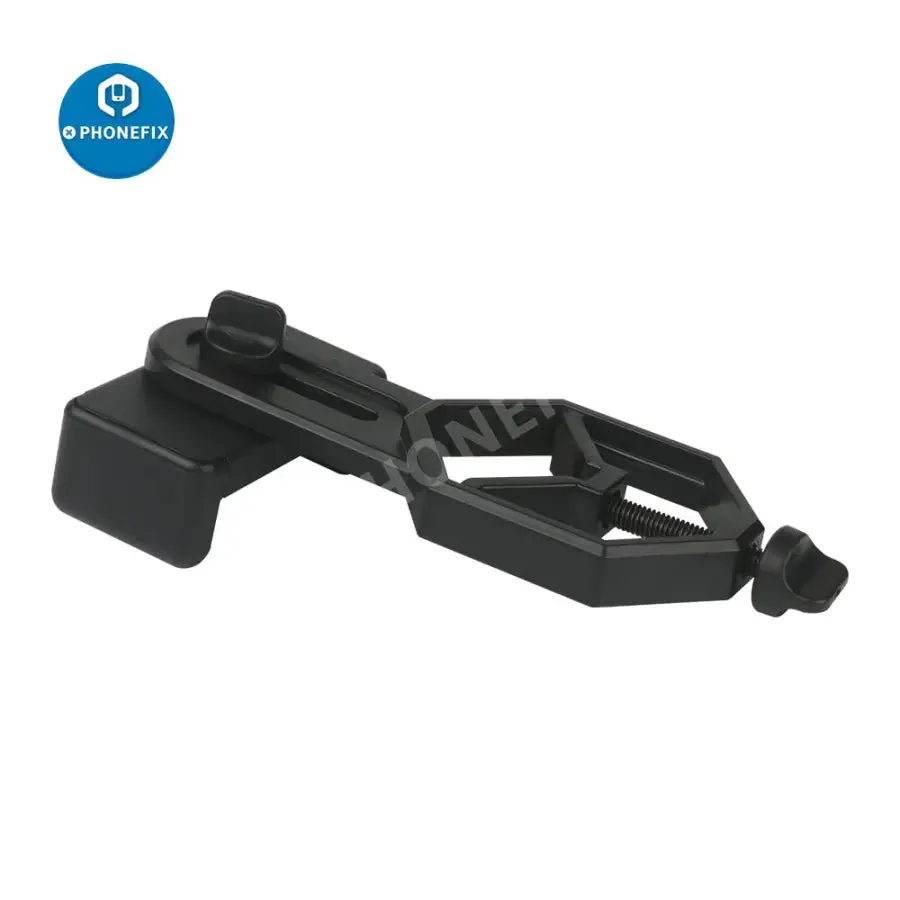 Adjustable Phone Adapter Mount Microscope Clip Bracket Stand Holder