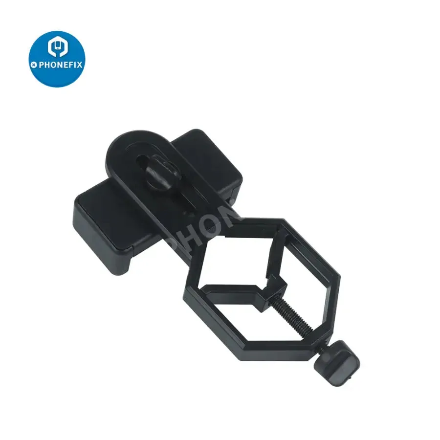 Adjustable Phone Adapter Mount Microscope Clip Bracket Stand Holder
