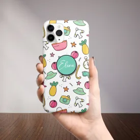 Aesthetic Tulip Slim Phone Case Cover For Samsung