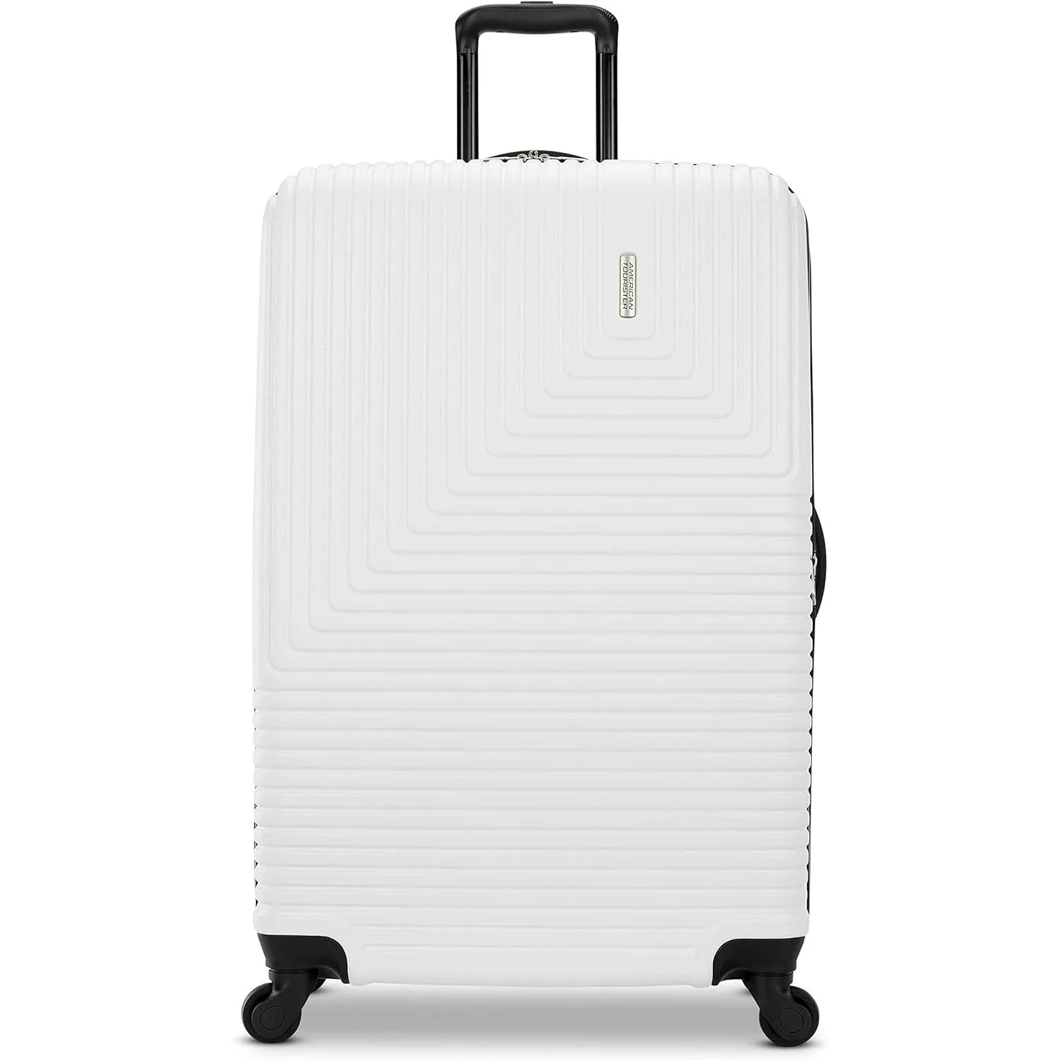 American Tourister Groove Expandable Spinner Suitcase Set 20", 24", 28" - White