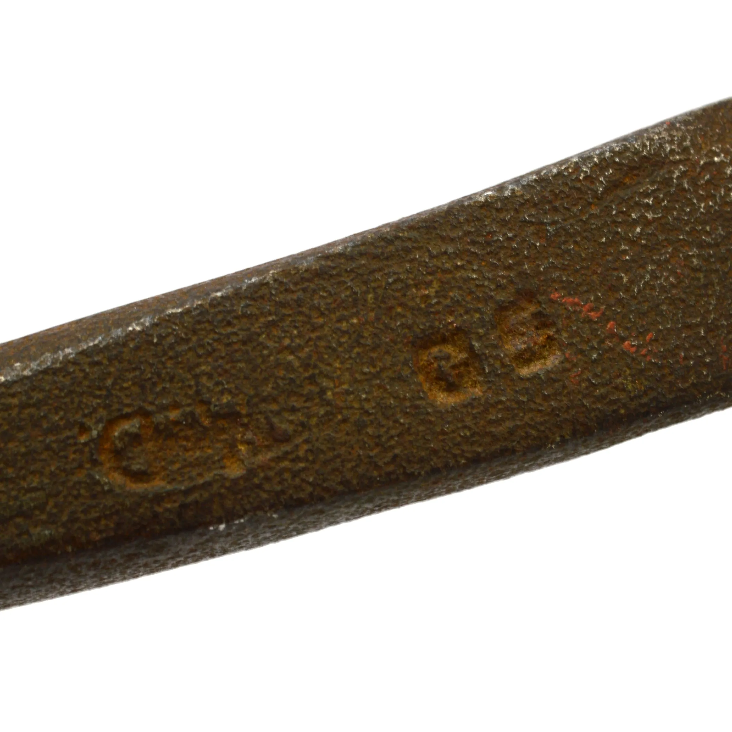 Antique COOPERS DRAW KNIFE by L.& I.J WHITE Curved HOLLOWING SCORP Barrel Makers