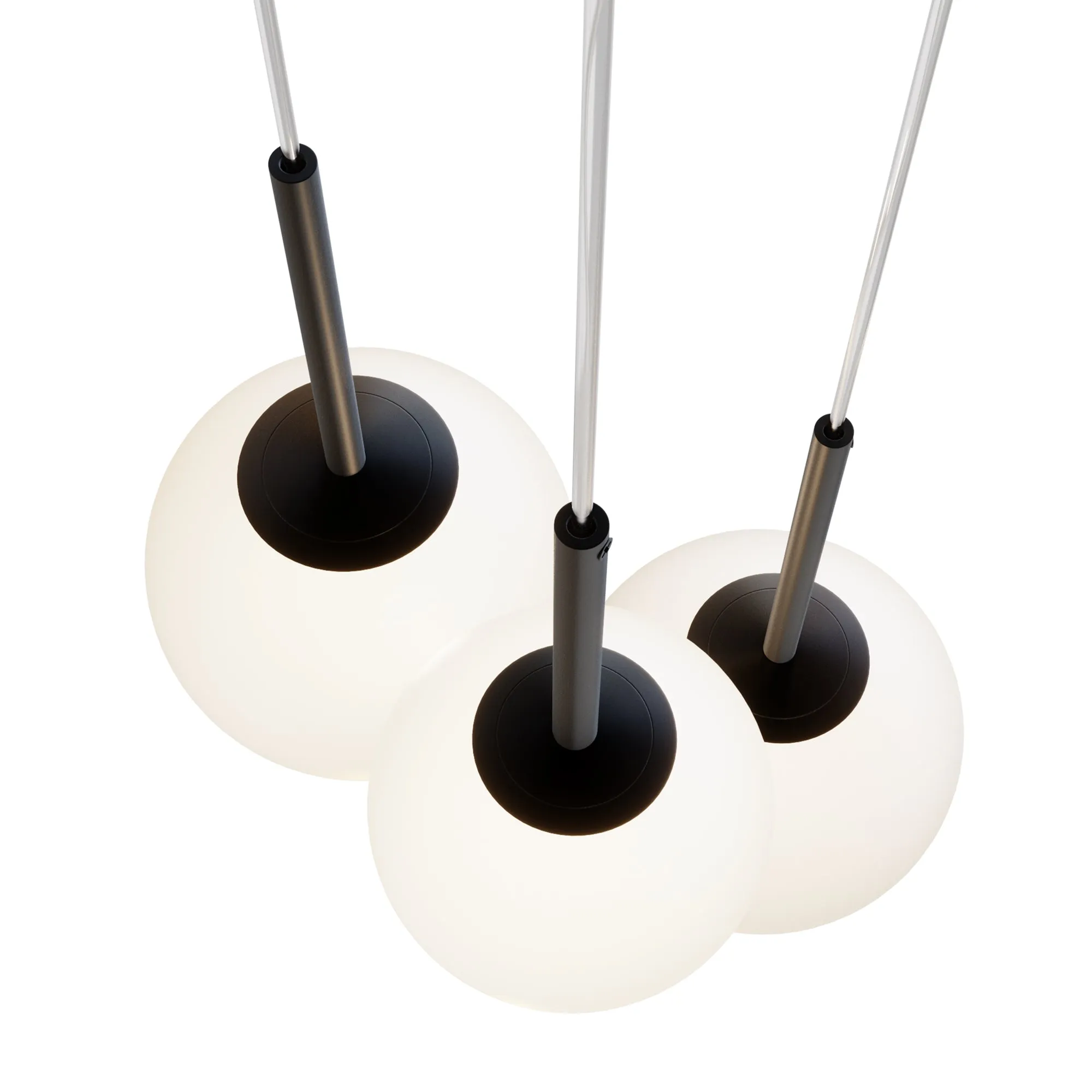 Basic Form Cluster Pendant - Various Colours