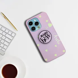 Be Loved Heart Phone Case Cover Color Purple For OnePlus