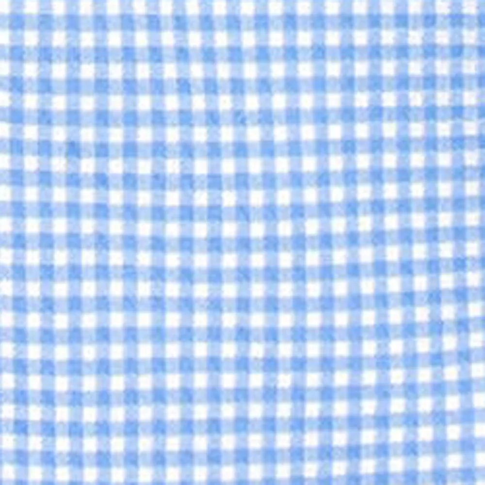 Be Married Checks Light Blue Tie