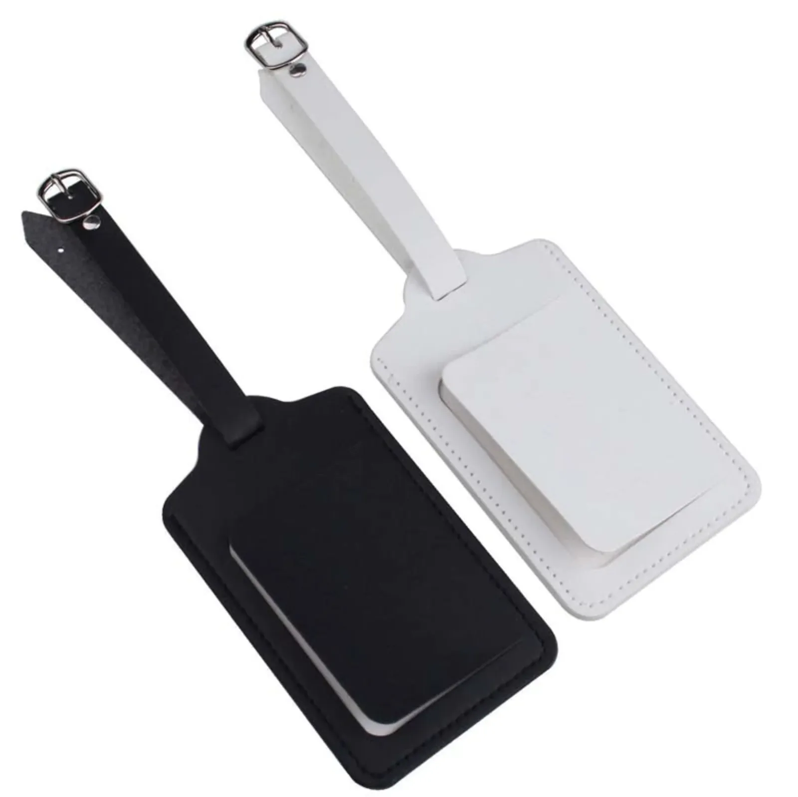 Black Personalised Initials Passport Cover   Luggage Tag Bundle