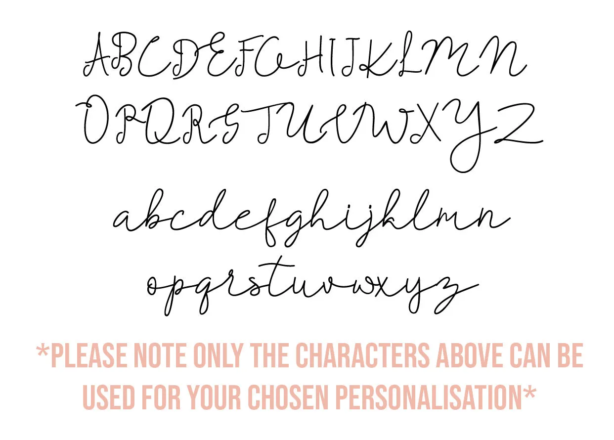 Black Personalised Luggage Tag