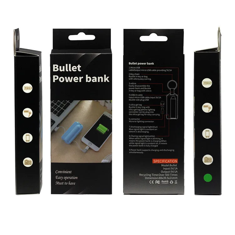 Bullet Powerbank 2000mAh