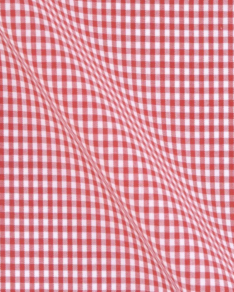 Canclini London Red Check Shirt 2420.w831.0007.fan