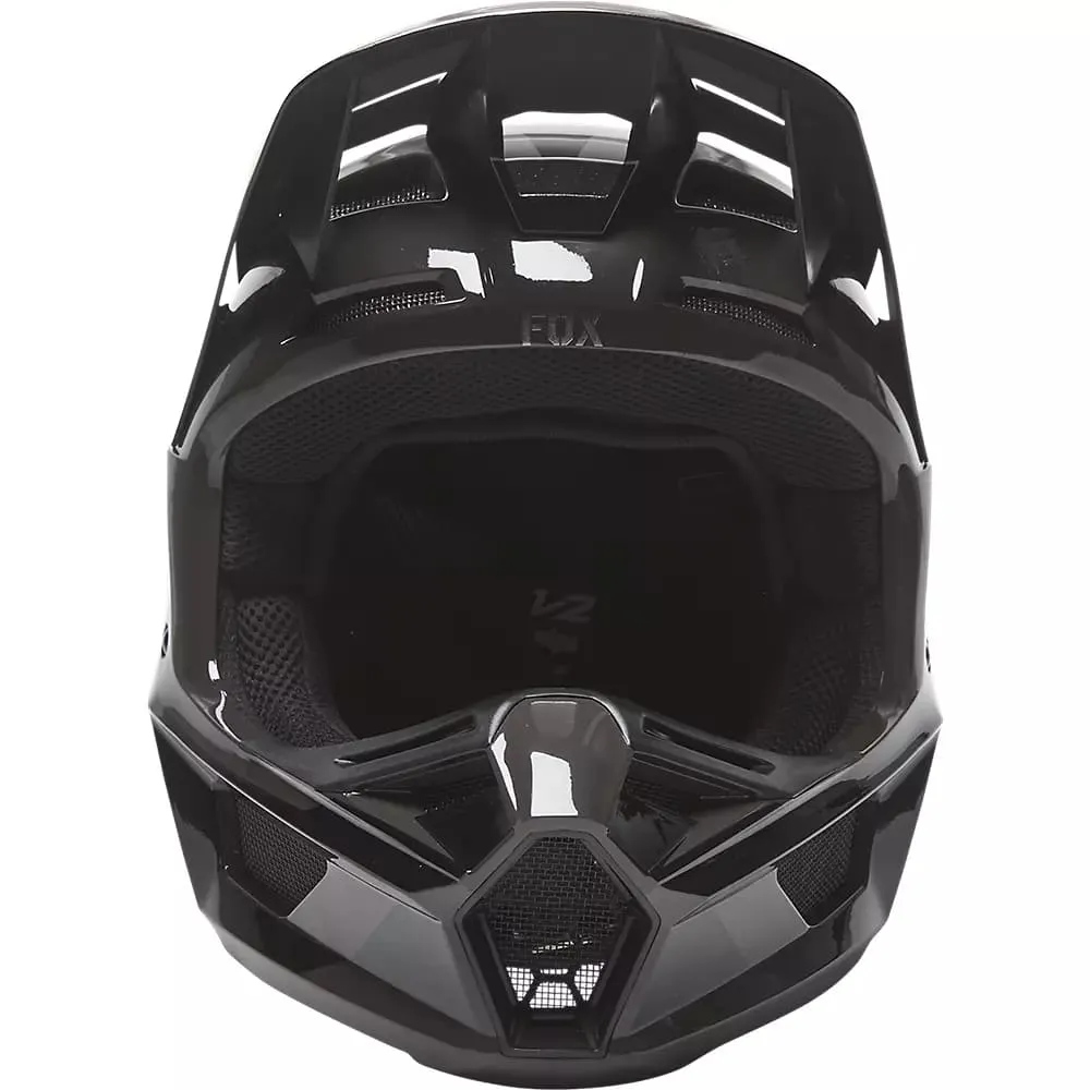 Casco para Hombre FOX V2 V2 NOBYL BLACK HELMET 001