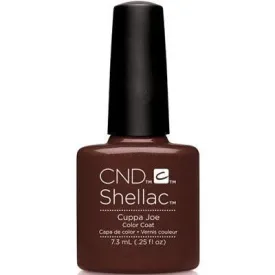 CND Shellac - Cuppa Joe 0.25 oz - Red Box