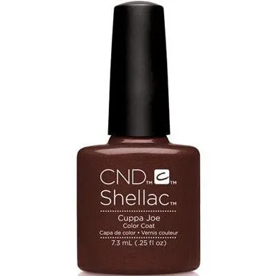 CND Shellac - Cuppa Joe 0.25 oz - Red Box
