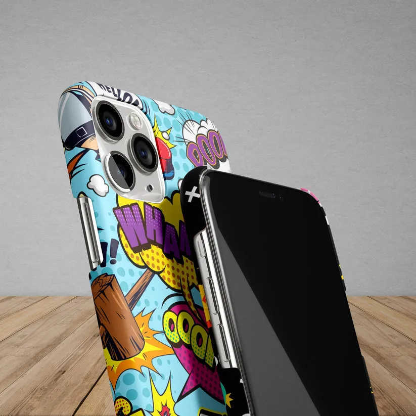 Comic elements colorful seamless pattern Phone Case Cover For Vivo