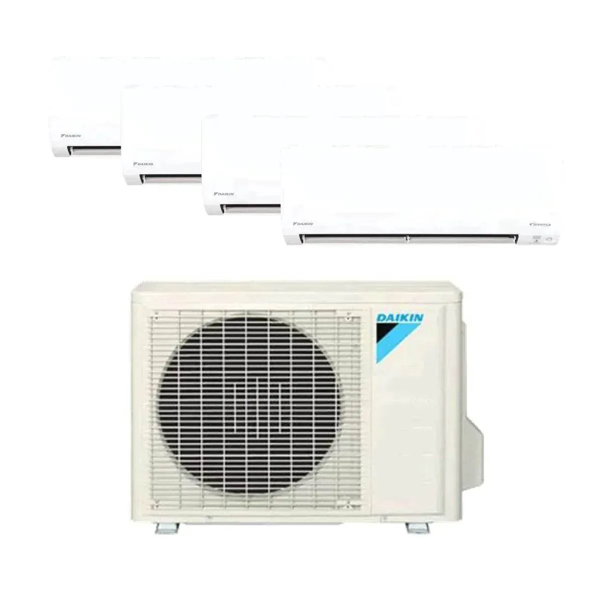 Daikin iSmile Eco Series System 4 Aircon WIFI MKM75VVMG-4XCTKM25VVMG<br> 4 x 9000 BTU