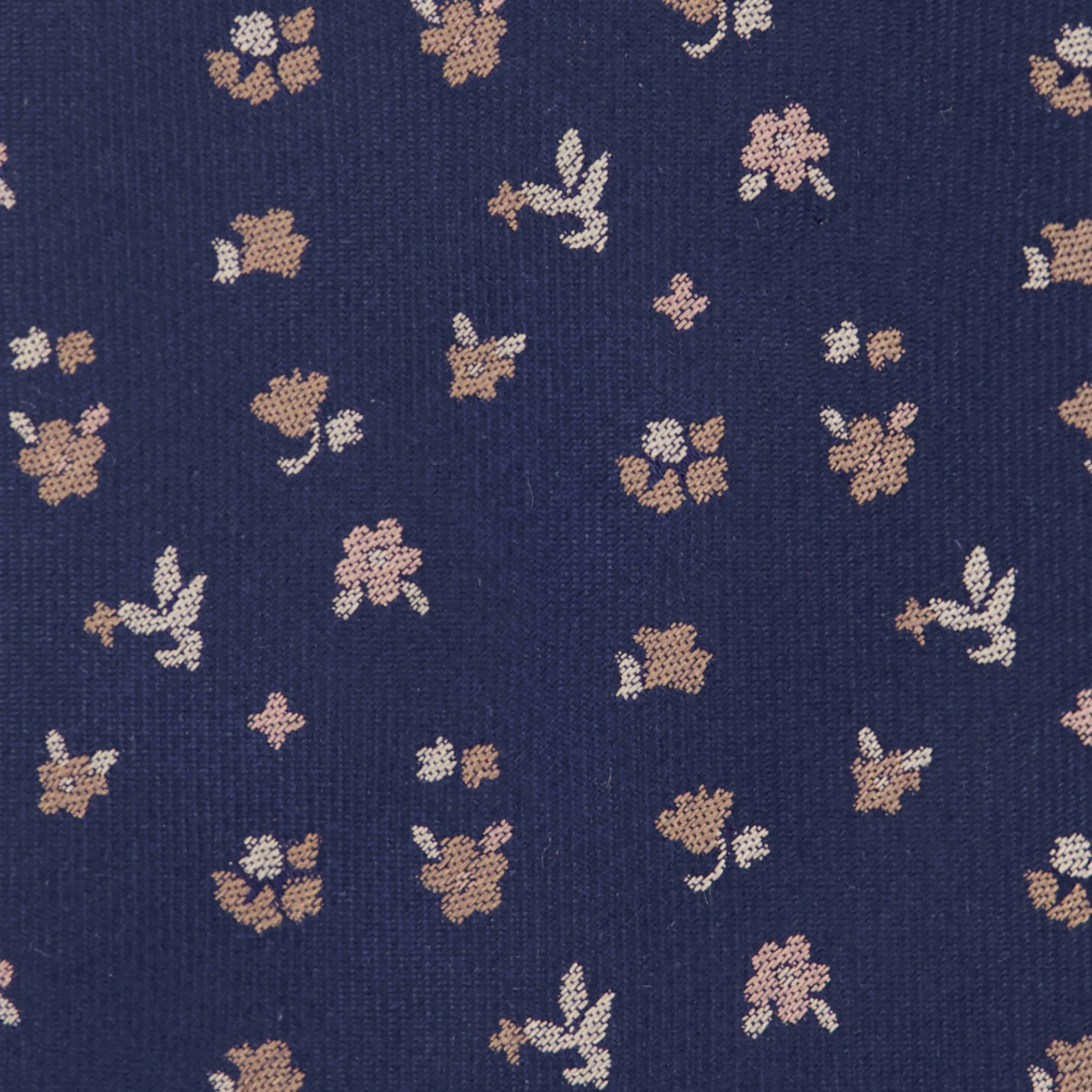 Falling Florals Navy Tie