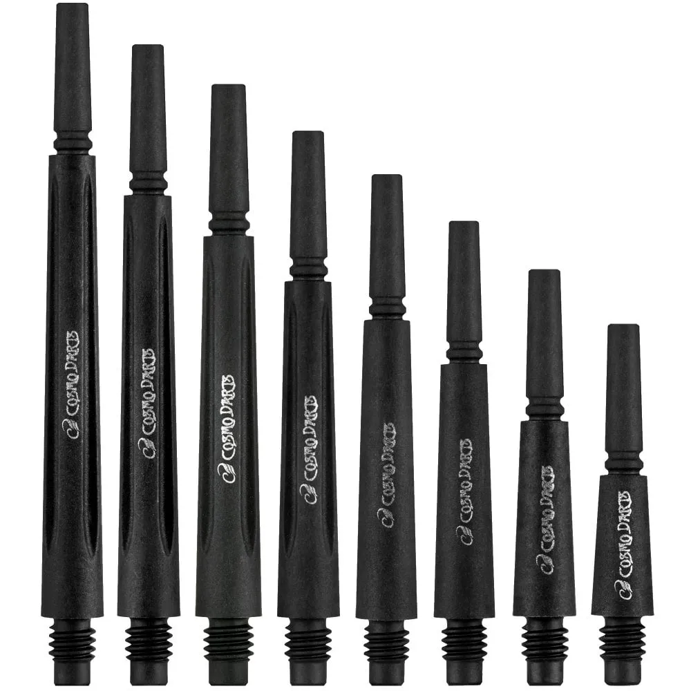 Fit Flight Polycarbonate Normal Black Locked Dart Shaft
