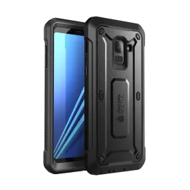 Galaxy A8 Plus Unicorn Beetle Pro Rugged Case-Black