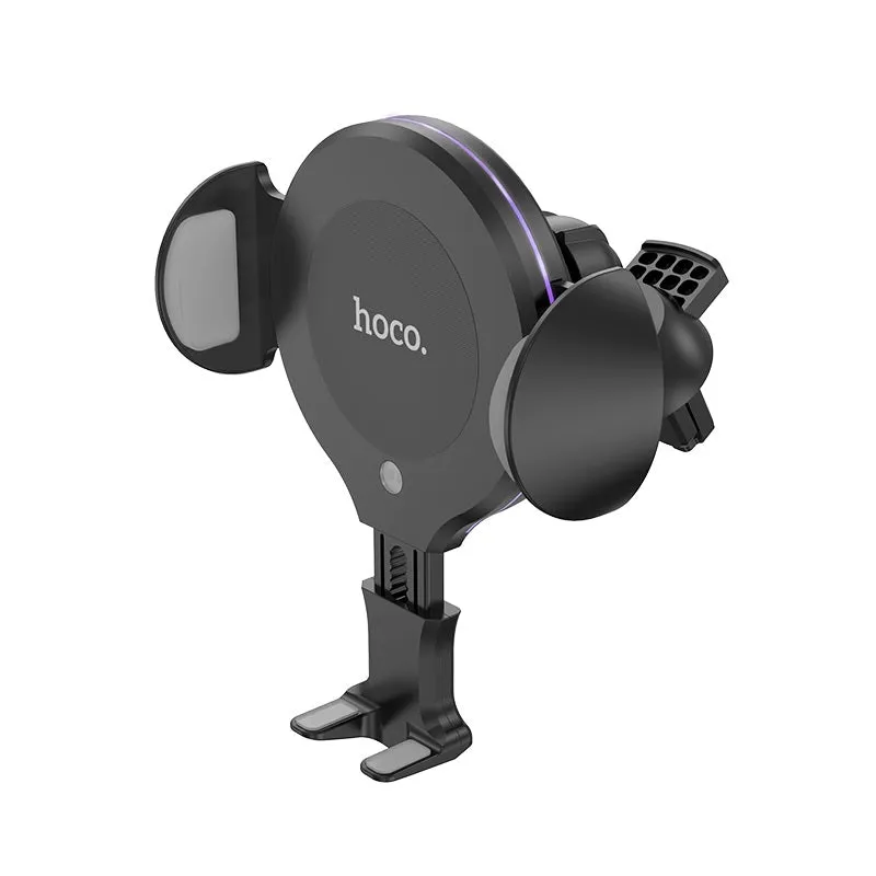 Hoco 10W Car phone holder With Wireless Phone charger - CA60
