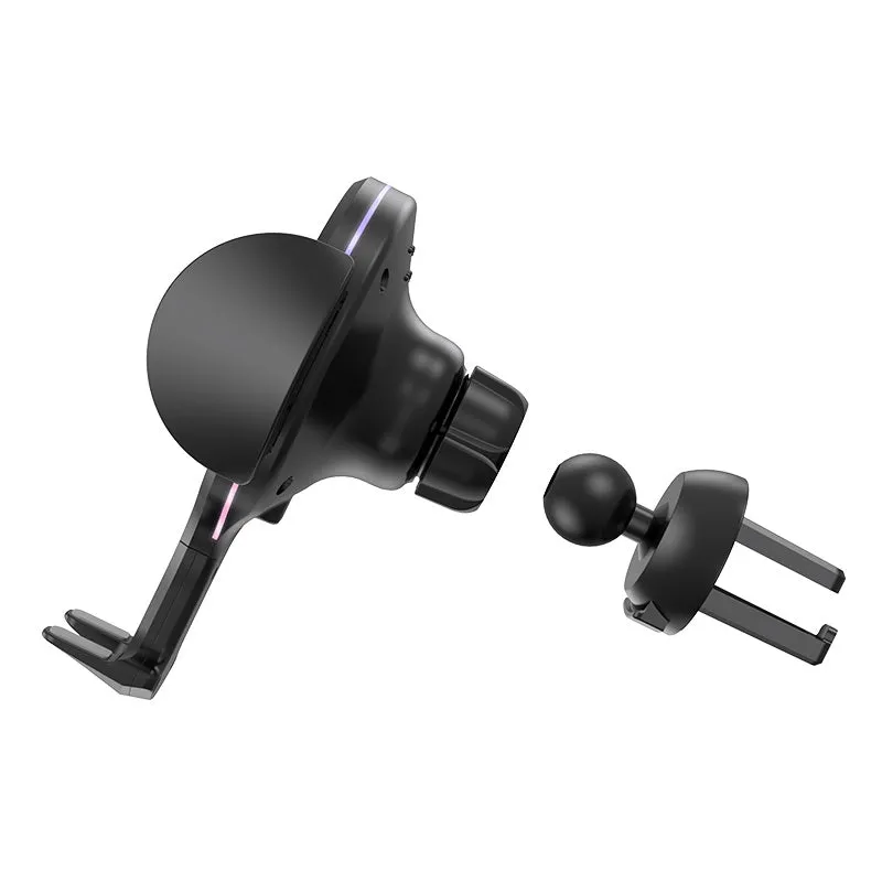 Hoco 10W Car phone holder With Wireless Phone charger - CA60