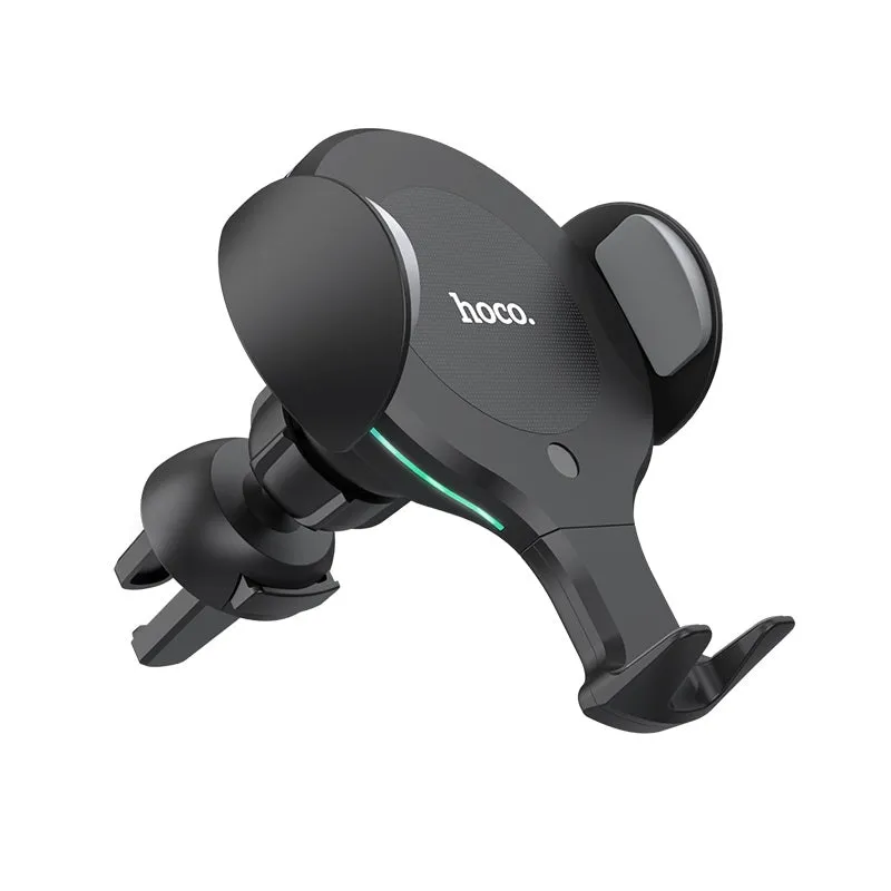 Hoco 10W Car phone holder With Wireless Phone charger - CA60