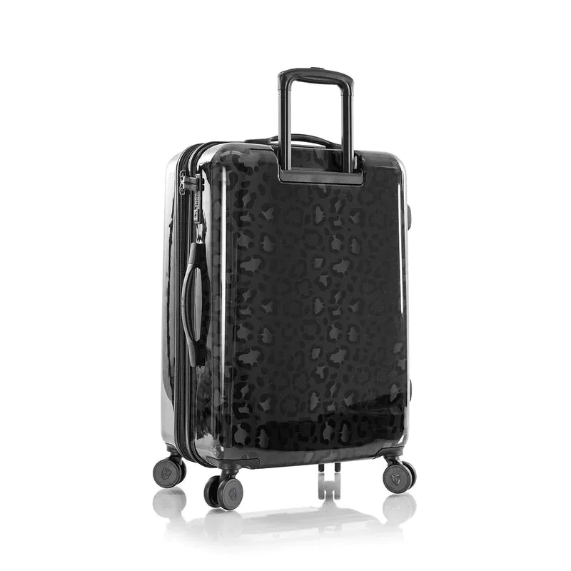 Leopard Fashion Hardside 26" Medium Checked Luggage