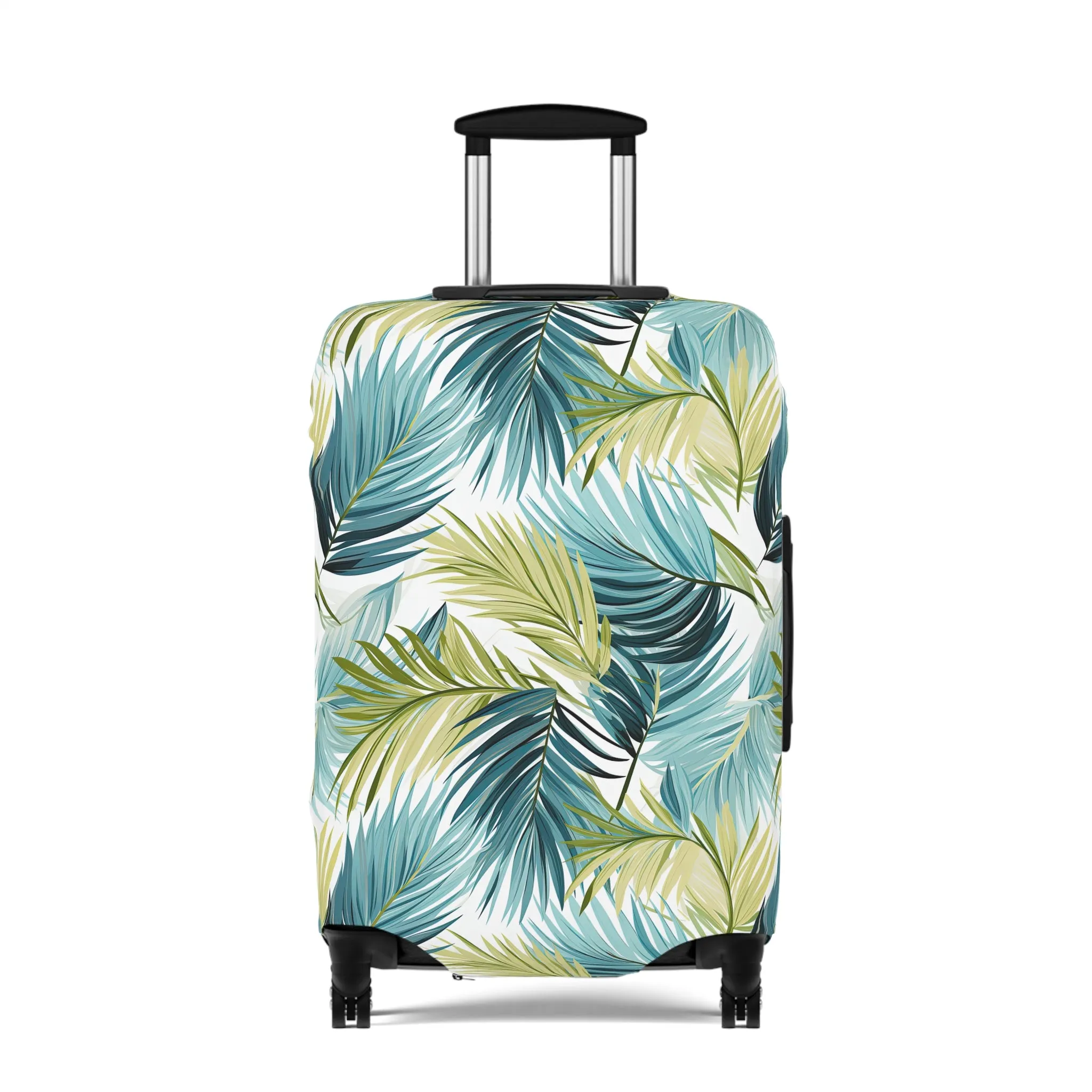 Luggage Cover, Tropical Leaves