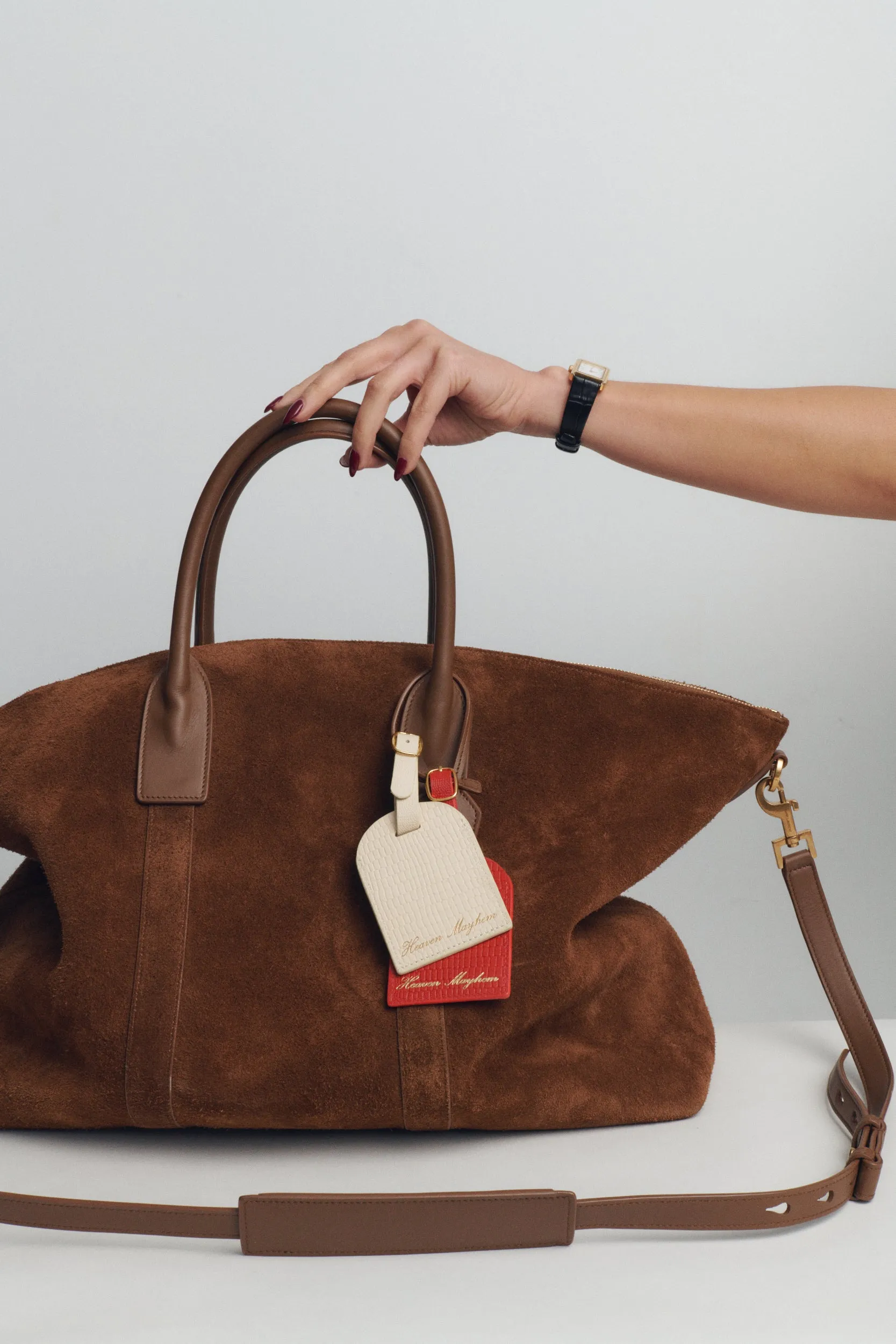 LUGGAGE TAG RED