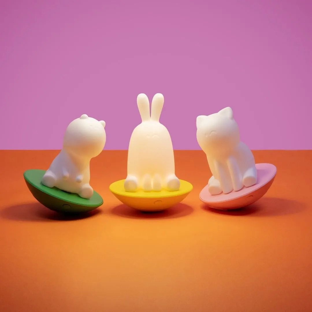 MINISO Silicone Roly-Poly Toy LED Luminous Figure Model:ALD-DB17