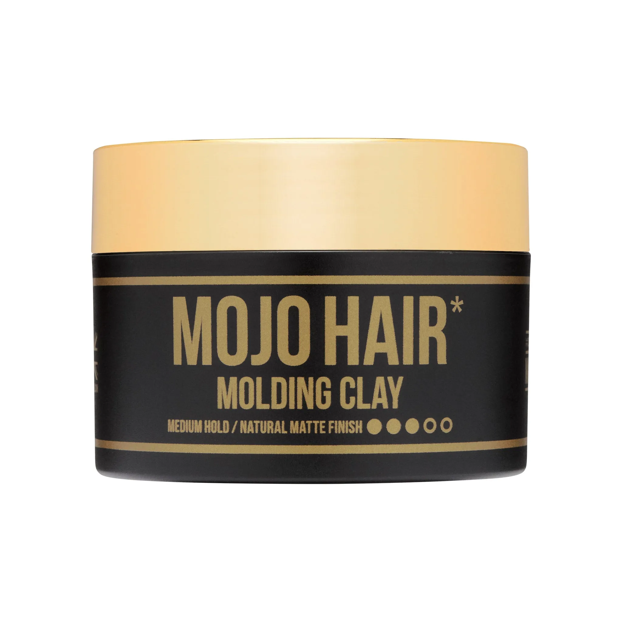 Mojo Hair Molding Clay/Medium Firm Hold/Luxury Fragrance /Washes out Easily (75ml / 76g / 2.53fl.oz)