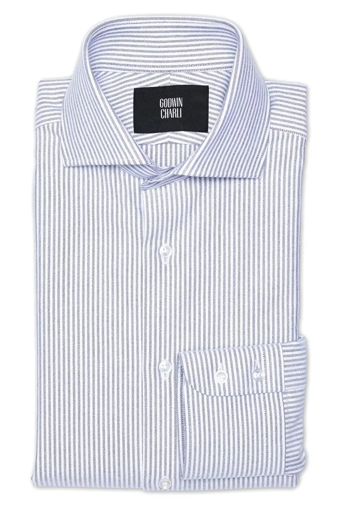 Pilot (BC) Shirt - Grey Stripe