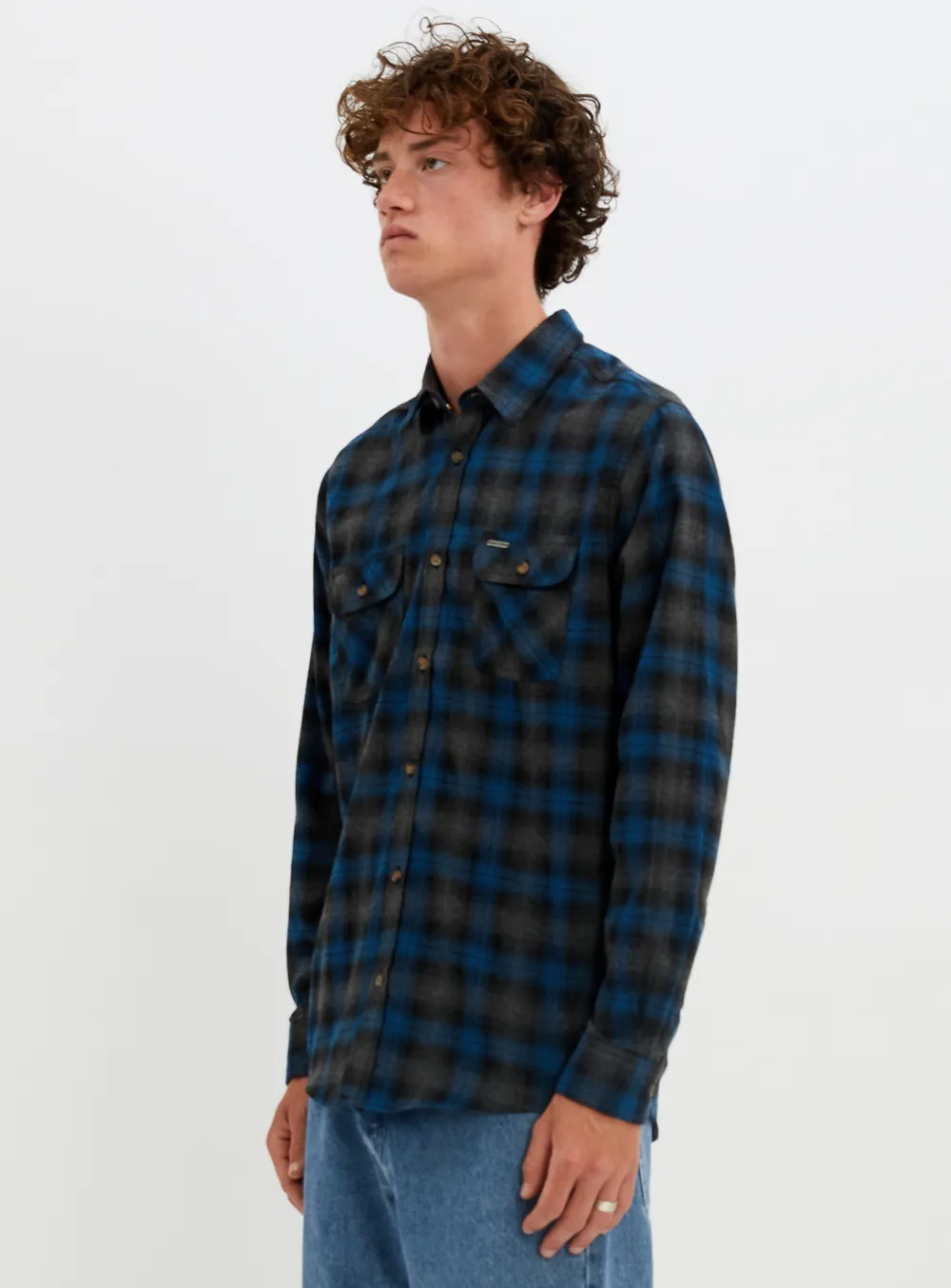 POINT ZERO CHECK FLANNEL SHIRT L/S