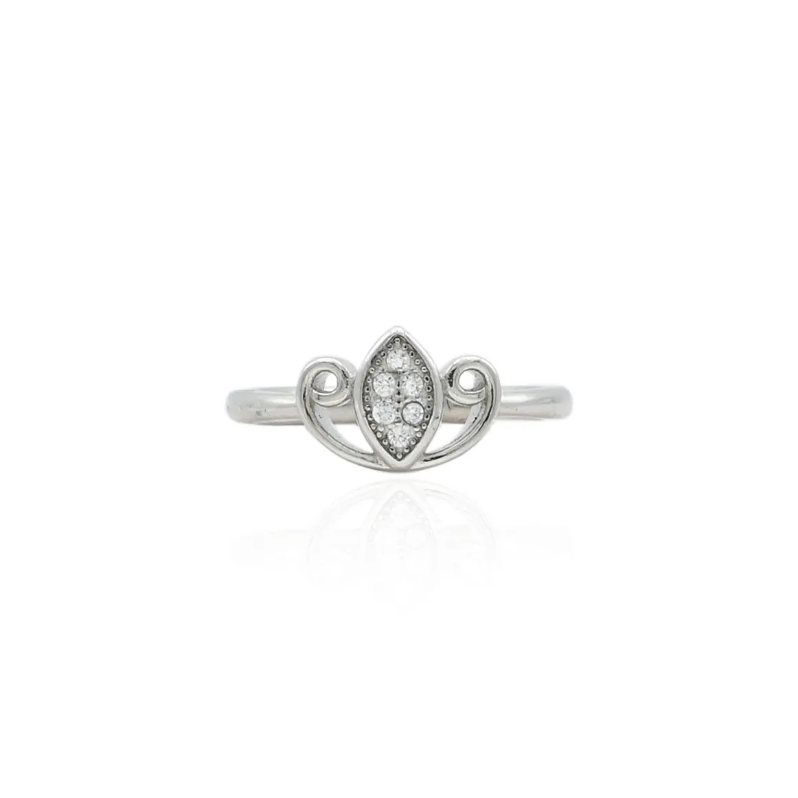 Silver "Feeling Of Freedom" Girls Ring