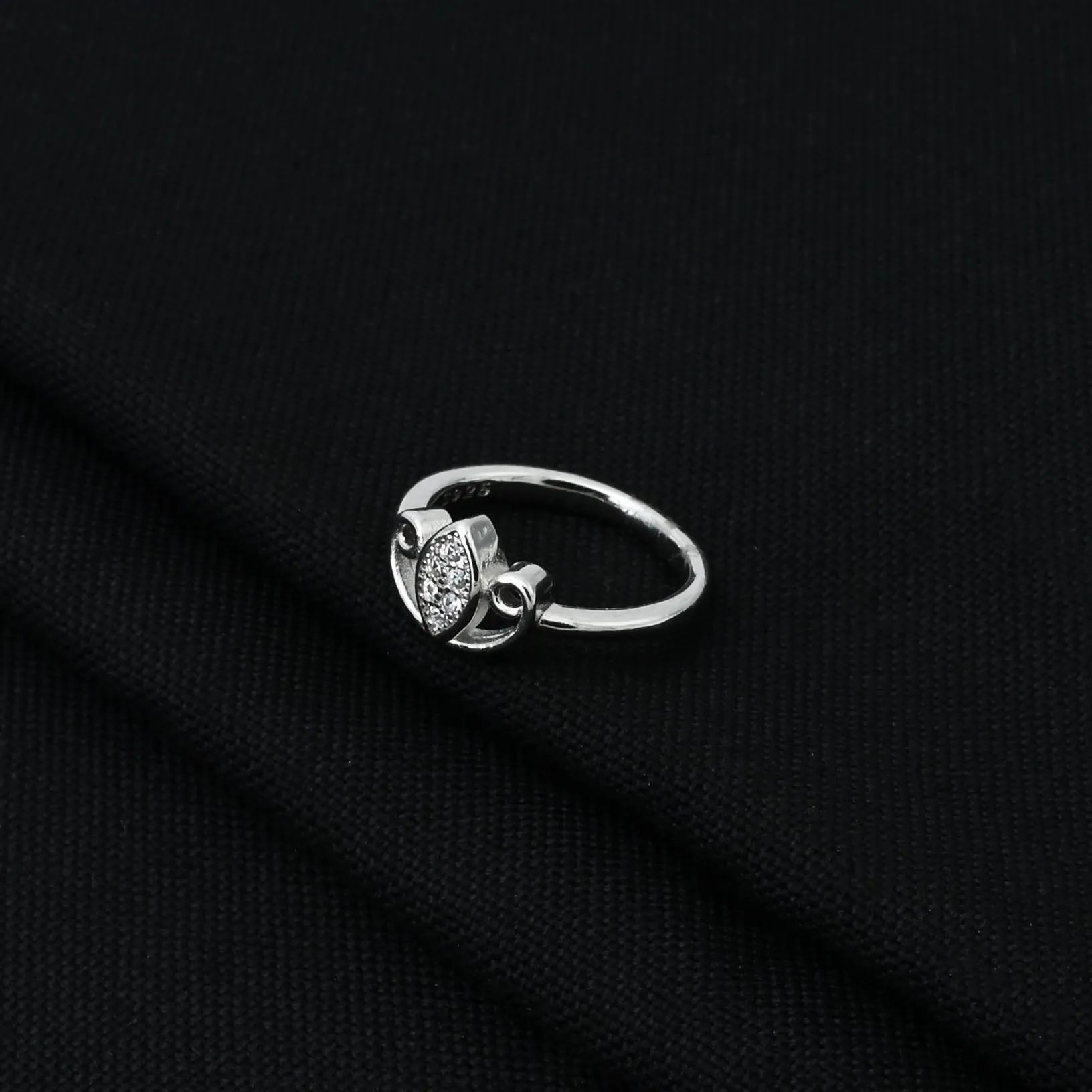 Silver "Feeling Of Freedom" Girls Ring